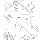 Versys-X 300 ABS Задний тормоз
