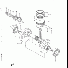 LT230S Коленвал