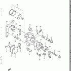 LT230S Rear caliper (model f / g)