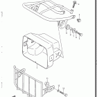 LT230S Headlamp housing (model f / g)