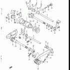 LT230S Механизм  переключения передач