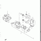 LT230S Передний суппорт тормозной