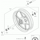 VERSYS 650 Переднее колесо