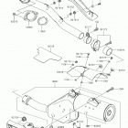 KLR650 (KL650EJS) Глушитель