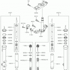 KX65 (KX65AHF) Передняя вилка