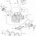 KLX140 (KLX140AHF) Головка цилиндров
