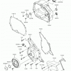 KLX110 (KLX110CHF) Крышки двигателя