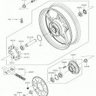 Ninja 650 Заднее колесо  /  цепь