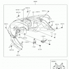 Ninja H2 (ZX1000XHFA) Accessory(carbon cowling kit)(xhf  /  xjf)