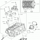 Ninja 650 (EX650KHFA) Головка цилиндров