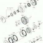 KLX110 (KLX110CHF) Сцепление