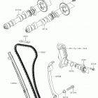 VULCAN S (EN650DHFA) Распредвал(ы)  /  натяжитель