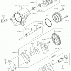 KLR650 (KL650EJS) Масляный насос