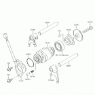 KLX110L Шестерни   /  вилки переключения