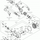 CONCOURS 14 ABS Drive shaft  /  final gear