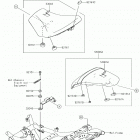 Ninja 650 (EX650KHFA) Сиденье