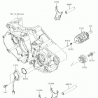KX450F Шестерни   /  вилки переключения