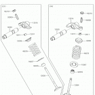 KLX140G Клапана