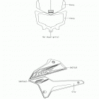 KLX250 Decals(gray)(sjfa)