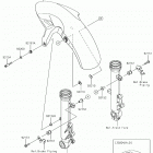 Ninja 650 (EX650KHFA) Крыло переднее