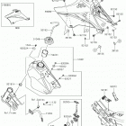 KLX110 (KLX110CHF) Топливный бак