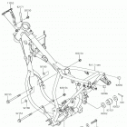 KX65 (KX65AHF) Крепление двигателя