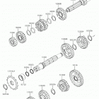 KX100 (KX100FHF) Трансмиссия