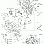 KLR650 Картер двигателя