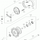 KLX110 Переднее колесо