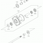 KX65 (KX65AHF) Переднее колесо