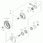 KLX110L Коленвал