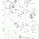 KX85 (KX85CHF) Глушитель