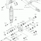 KLR650 Задняя подвеска
