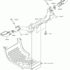 KLX110 (KLX110CHF) Подножки