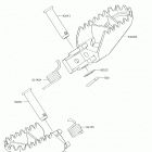 KX100 (KX100FHF) Подножки