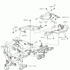 VERSYS 650 Обтекатель сидения