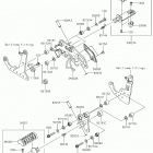 VULCAN S (EN650DHFA) Подножки
