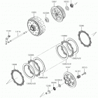 KX450F Сцепление