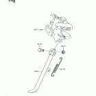Z125 PRO Подножка