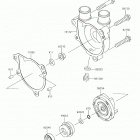 KLR650 (KL650EJS) Водяной насос