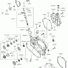 KX100 (KX100FHF) Крышки двигателя
