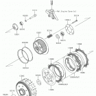 KLX250 Сцепление