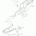 KX85 (KX85CHF) Подножки