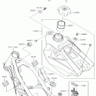 KX85 (KX85CHF) Топливный бак