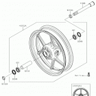 VERSYS 1000 Переднее колесо