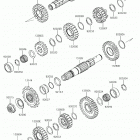 KLR650 (KL650EJS) Трансмиссия