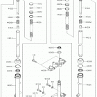 KLX110 Передняя вилка