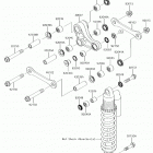 KX85 (KX85CHF) Задняя подвеска