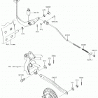 KLX110 Педаль тормоза