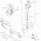 KLX140G Задний торм цилиндр